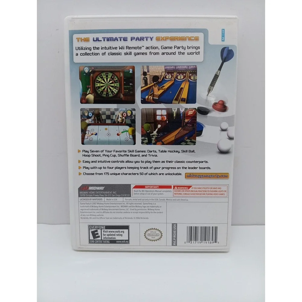Game Party - Nintendo Wii